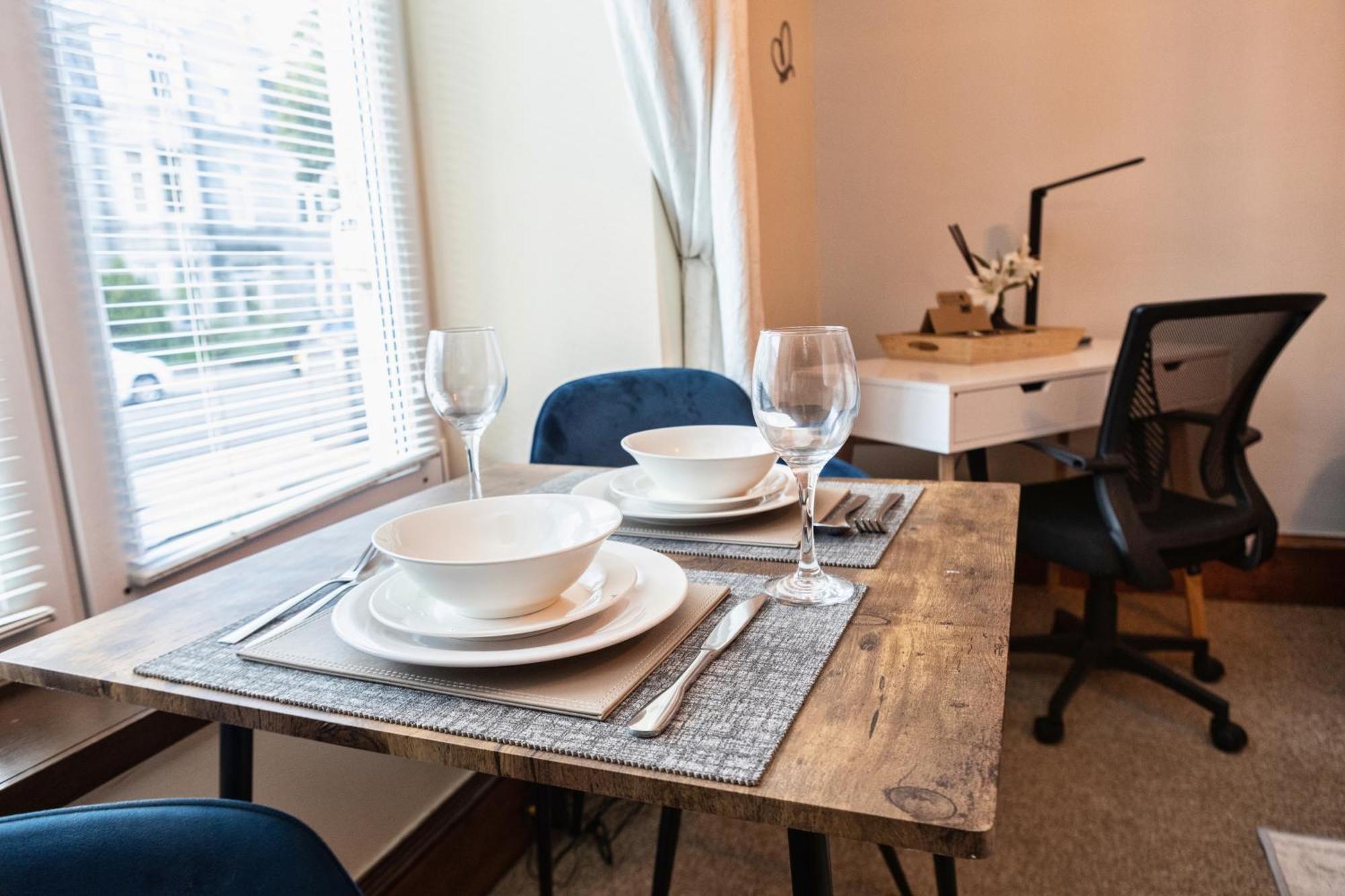 Summit Apartment - Cozy Aberdeen West End Flat Prime Location - Perfect For Short Or Long Stay - 1 Bedroom Luaran gambar